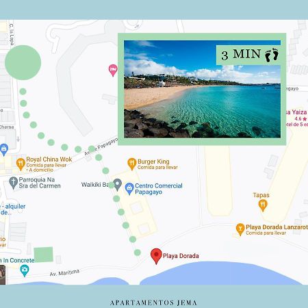 Apartamento Jema, A Un Paso De La Playa Playa Blanca  Exteriér fotografie