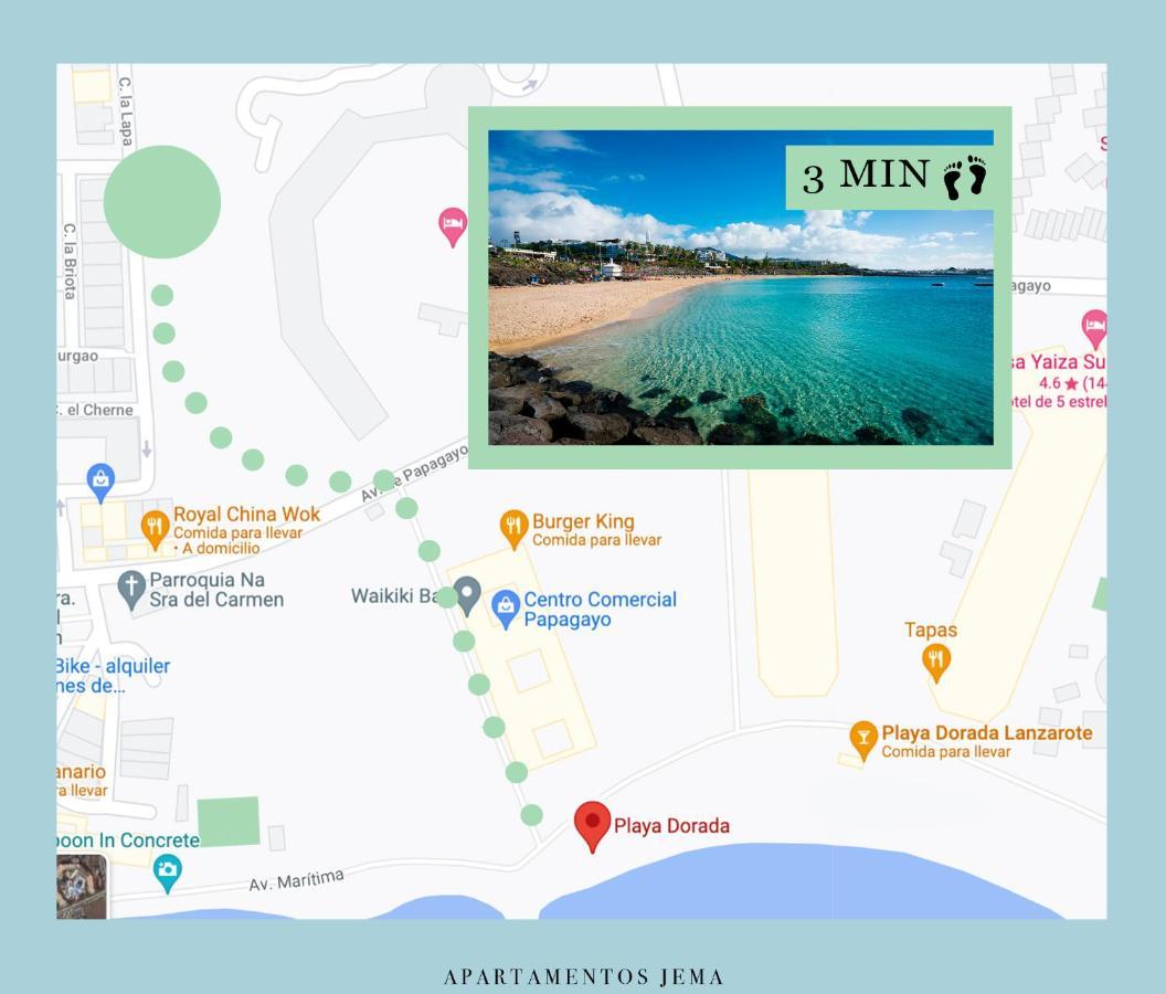Apartamento Jema, A Un Paso De La Playa Playa Blanca  Exteriér fotografie